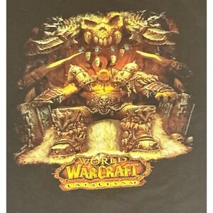 Vintage Jinx World Of Warcraft Cataclysm Garrosh Hellscream Shirt Size 3XL